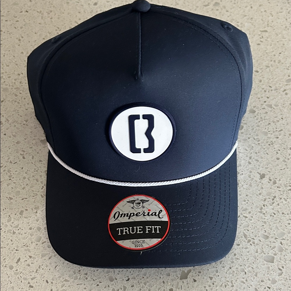 NWOT Imperial Navy Blue True Fit SnapBack Cap